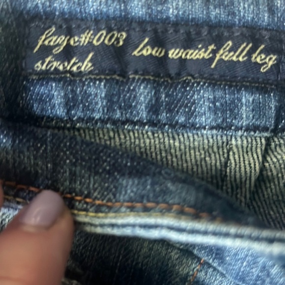 EUC CITIZENS OF HUMANITY LOW RISE BOOT CUT JEANS, size 30 - Picture 3 of 8